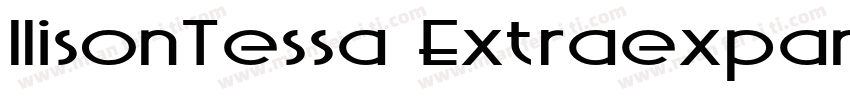 llisonTessa ExtraexpandedExtra字体转换